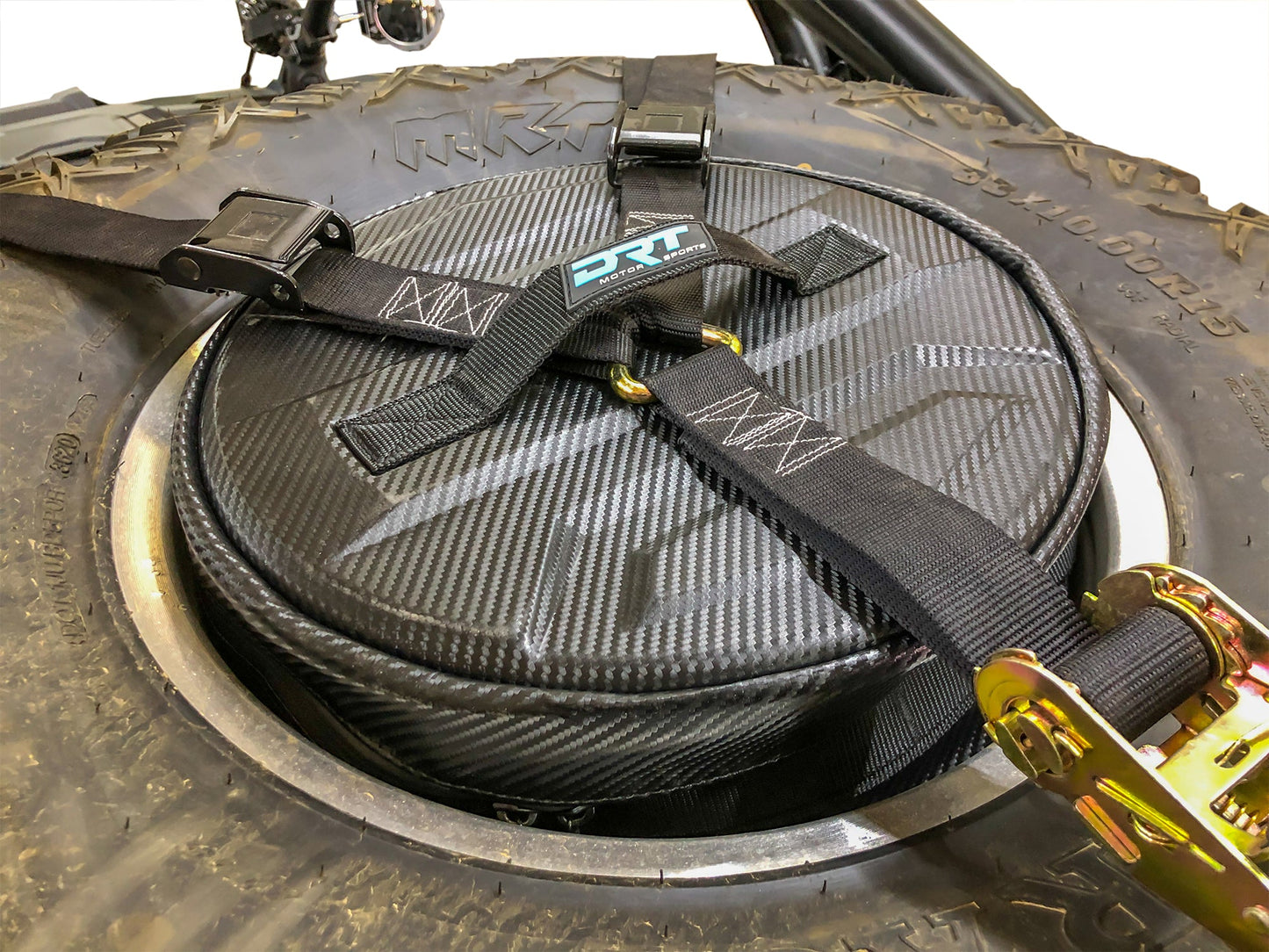DRT Motorsports Carbon Fiber Spare Tire Storage Bag Universal