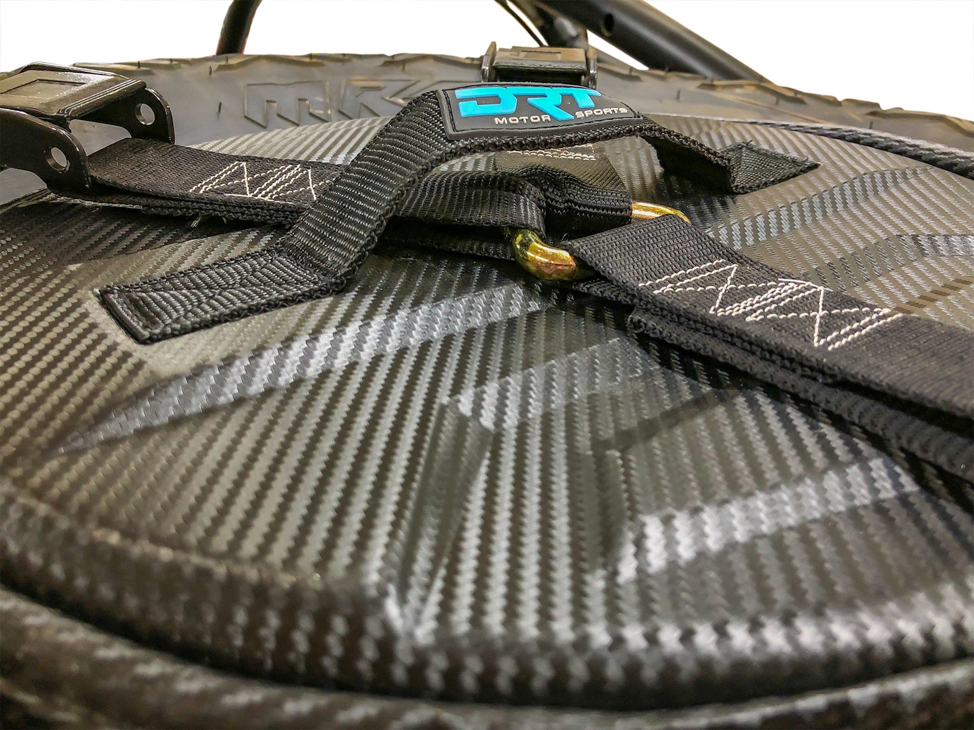 DRT Motorsports Carbon Fiber Spare Tire Storage Bag Universal