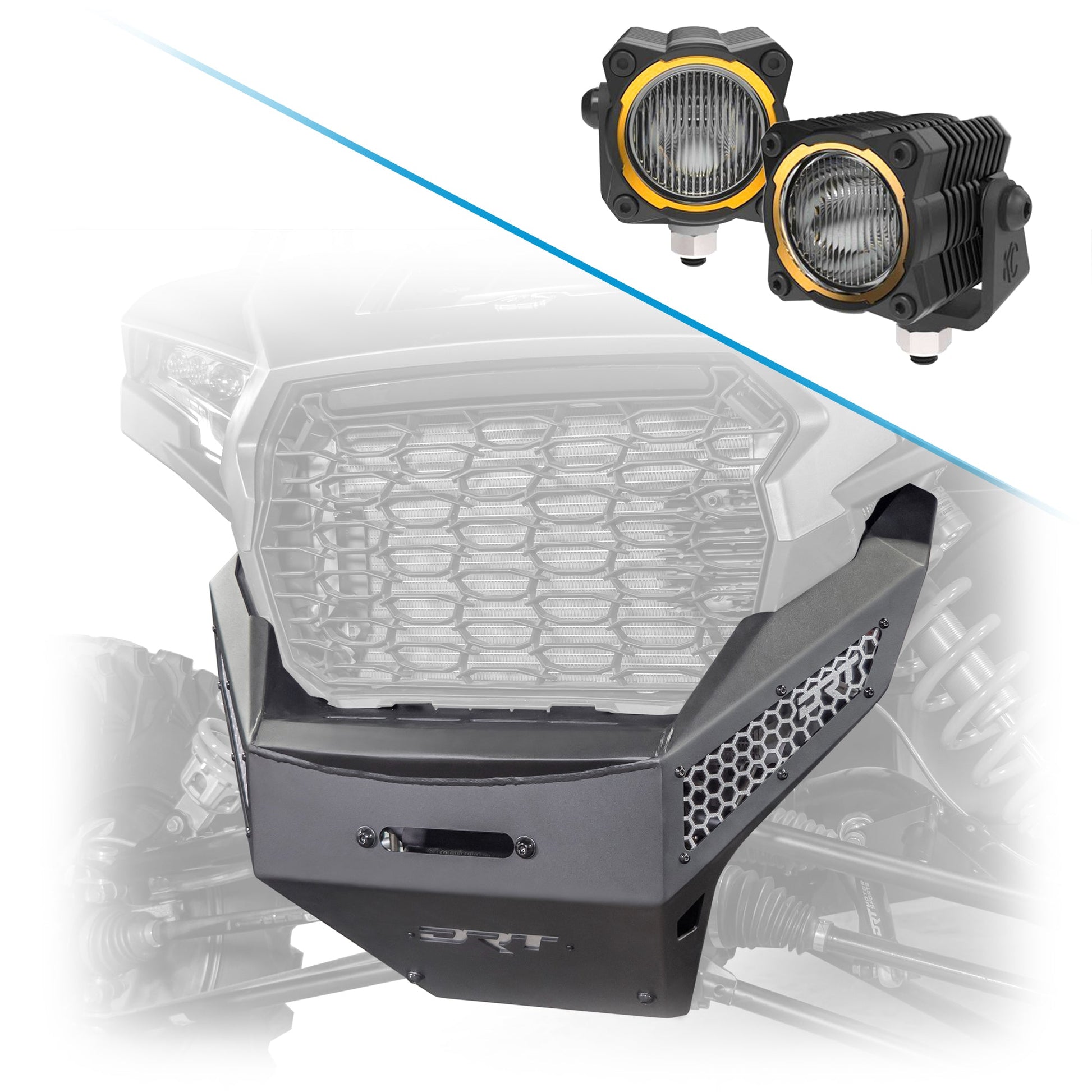 DRT Front Winch Bumper for 2024+ Polaris RZR XP 1000