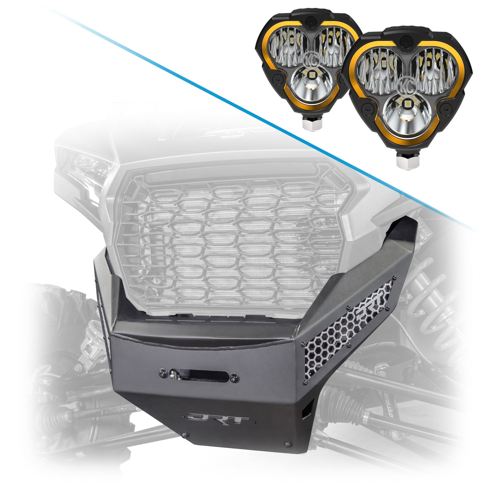 DRT Front Winch Bumper for 2024+ Polaris RZR XP 1000