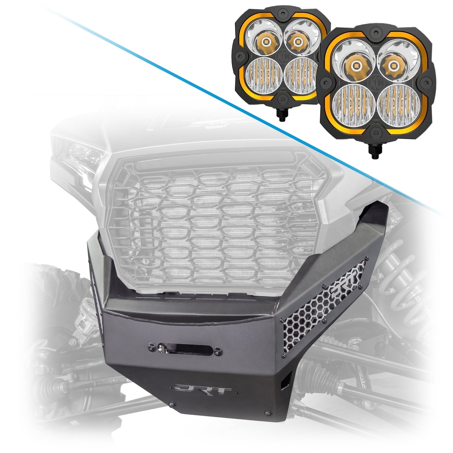 DRT Front Winch Bumper for 2024+ Polaris RZR XP 1000