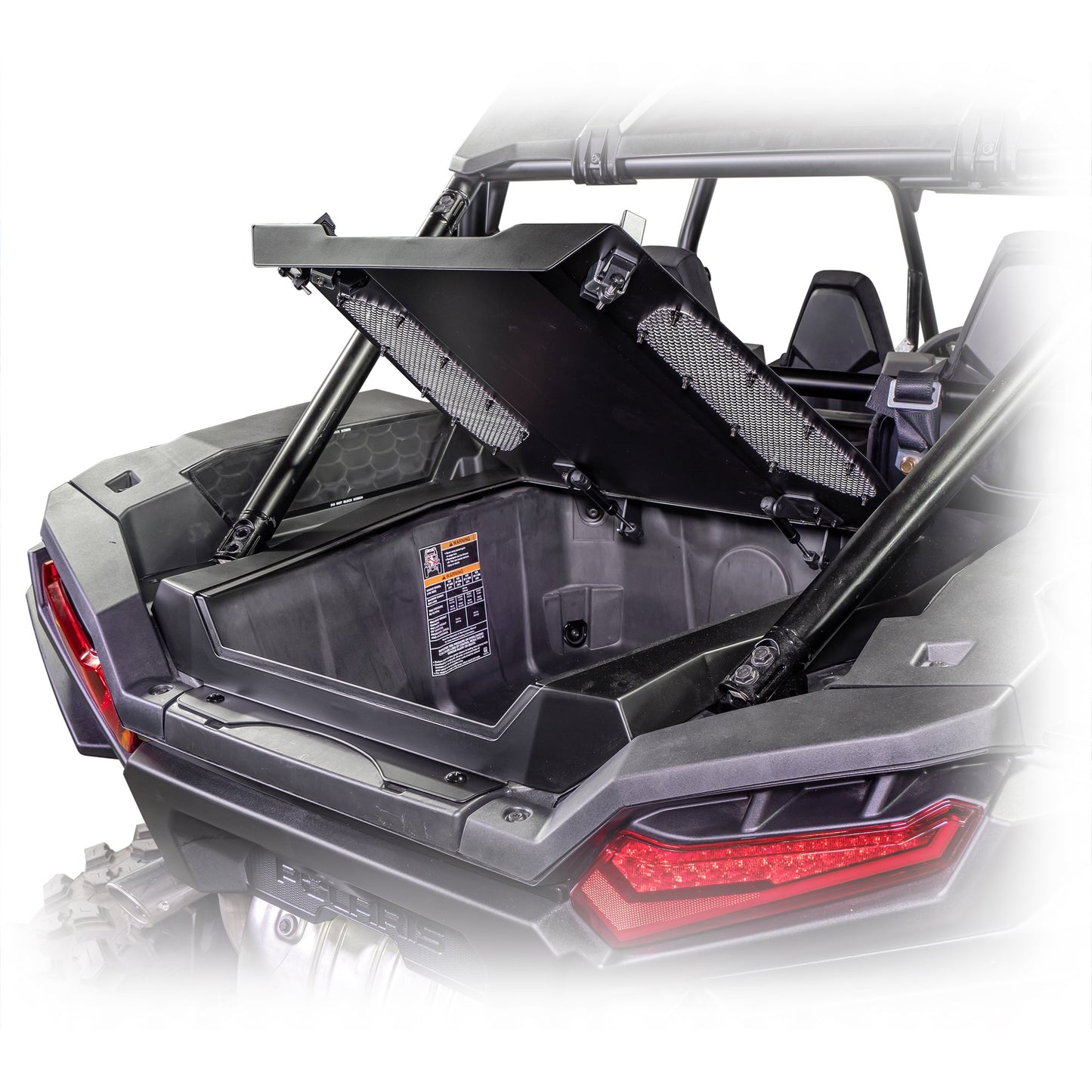 DRT Motorsports Aluminum Trunk Enclosure for 2024 Polaris RZR XP1000