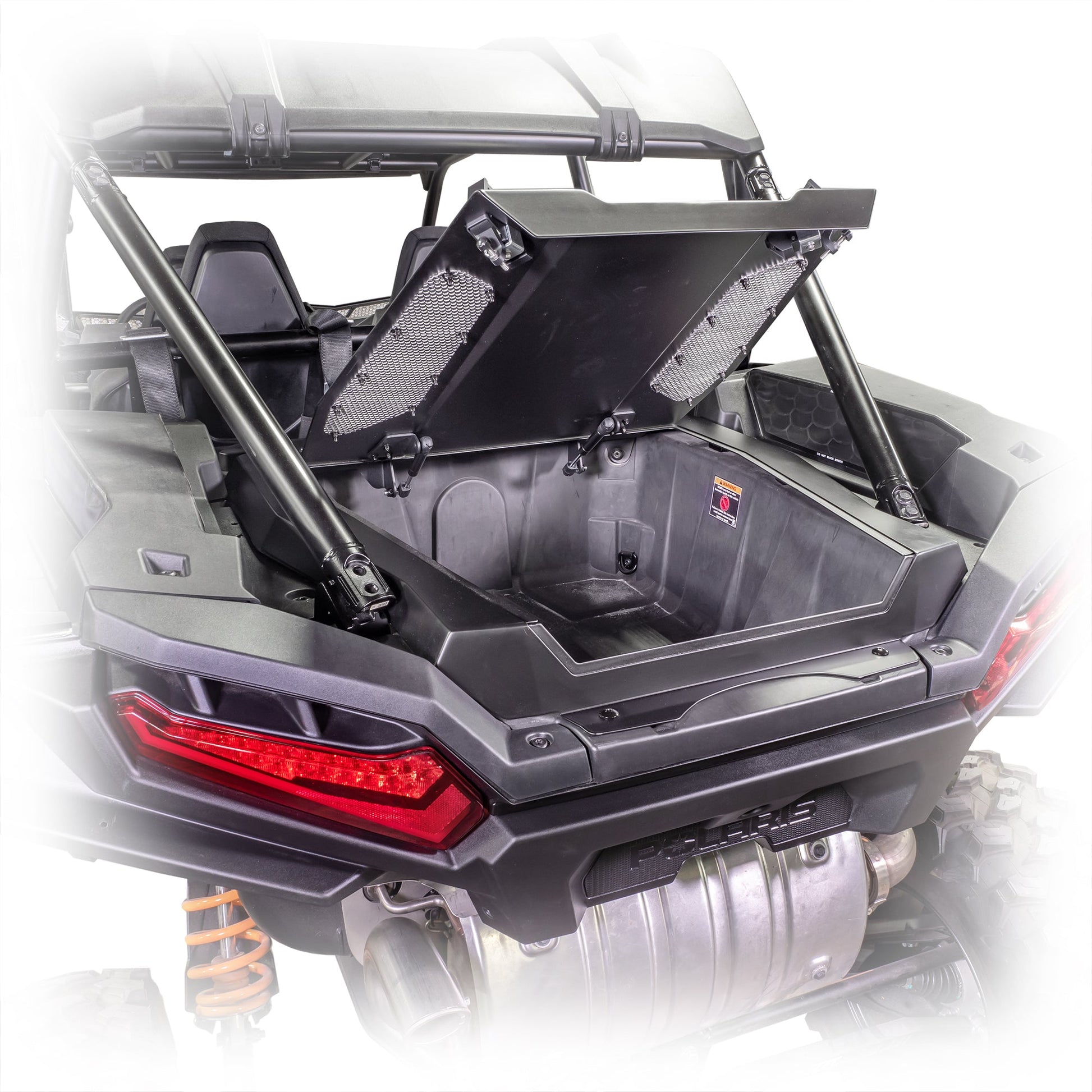 DRT Motorsports Aluminum Trunk Enclosure for 2024 Polaris RZR XP1000