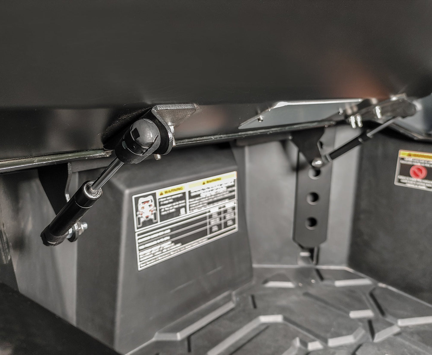 DRT Motorsports Polaris Trunk Enclosure Gas Strut Lift Kit