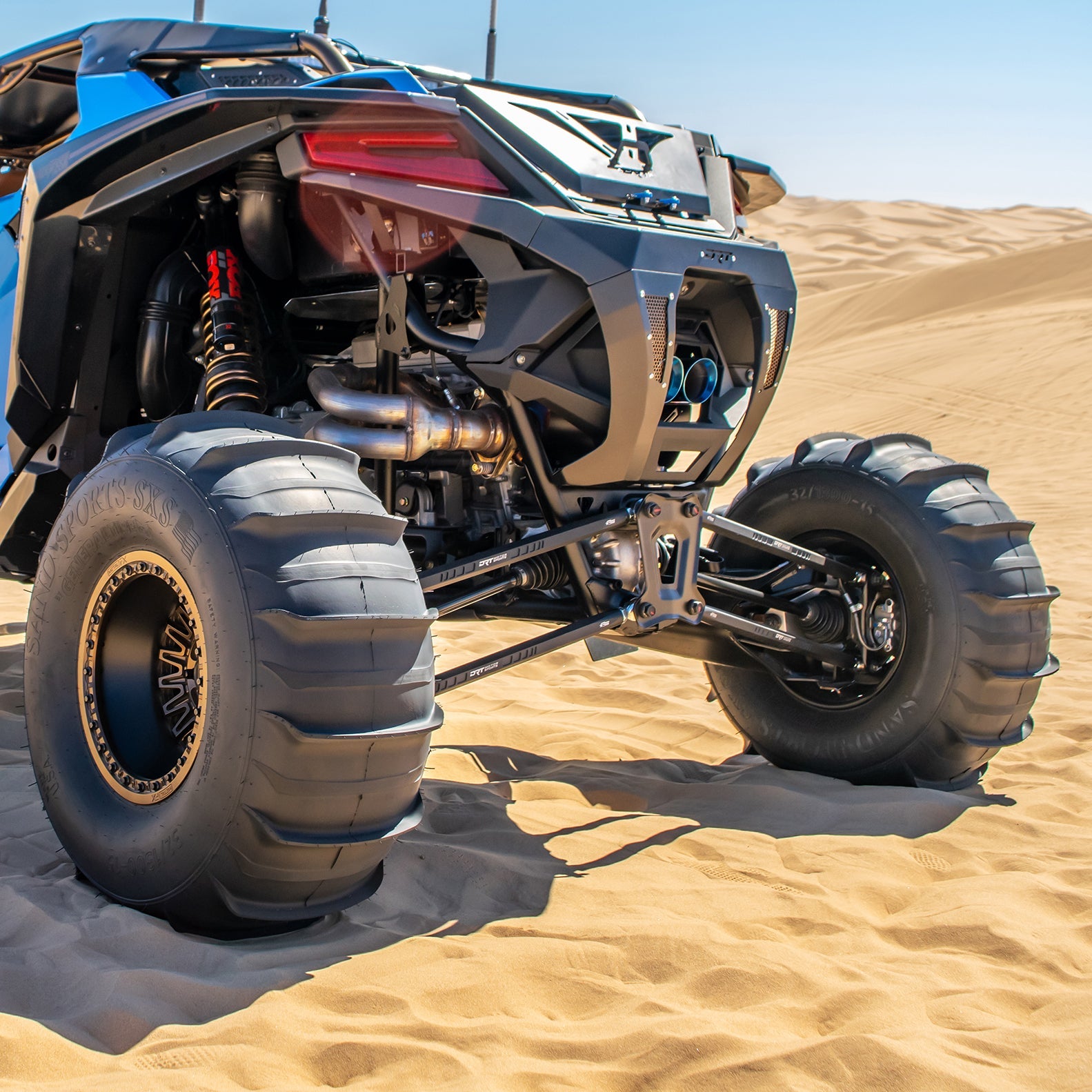 DRT Aluminum Hex Radius Rod Kit for Polaris RZR Pro