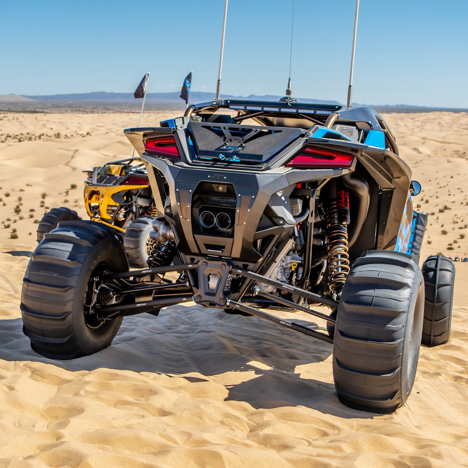 DRT Aluminum Hex Radius Rod Kit for Polaris RZR Pro