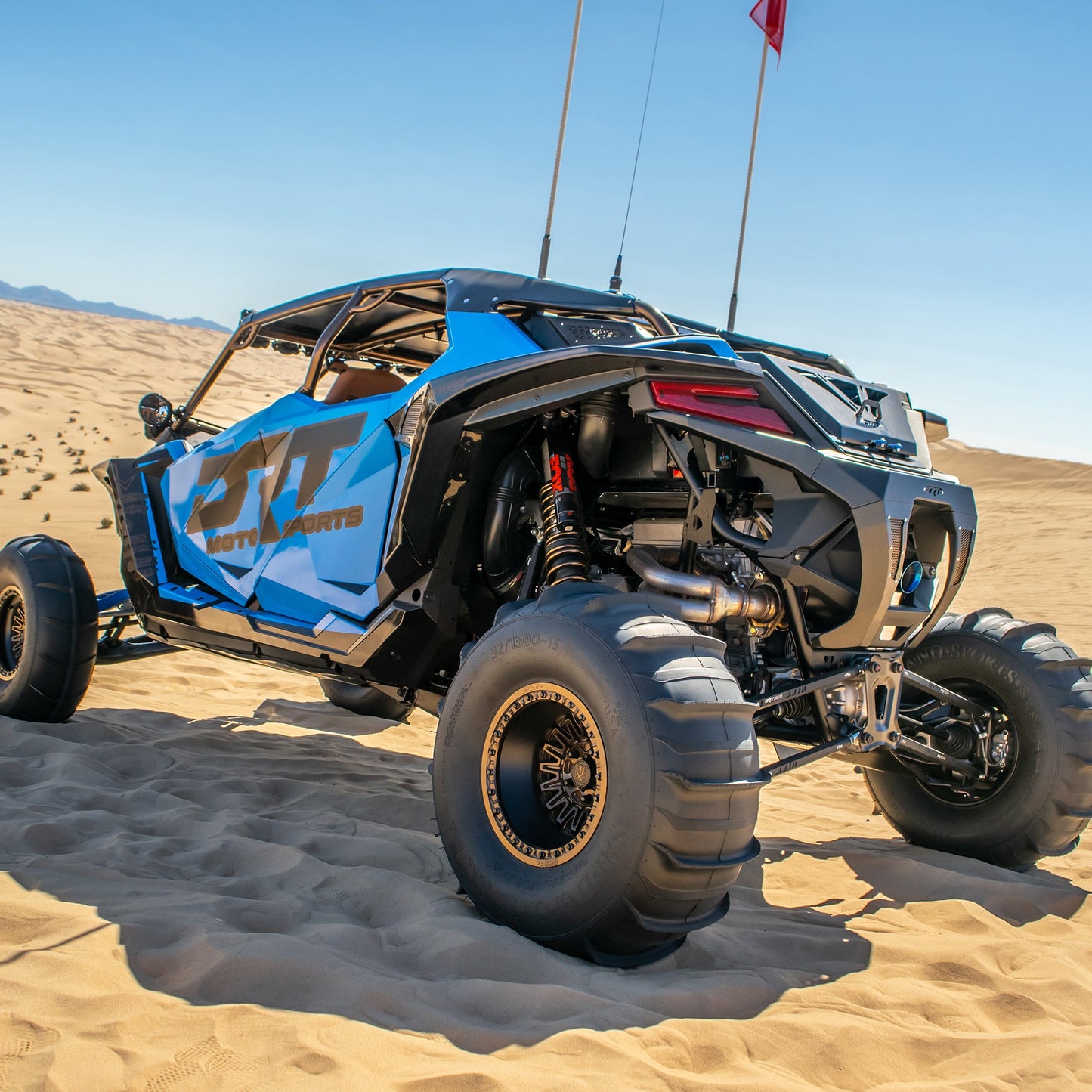 DRT Aluminum Hex Radius Rod Kit for Polaris RZR Pro