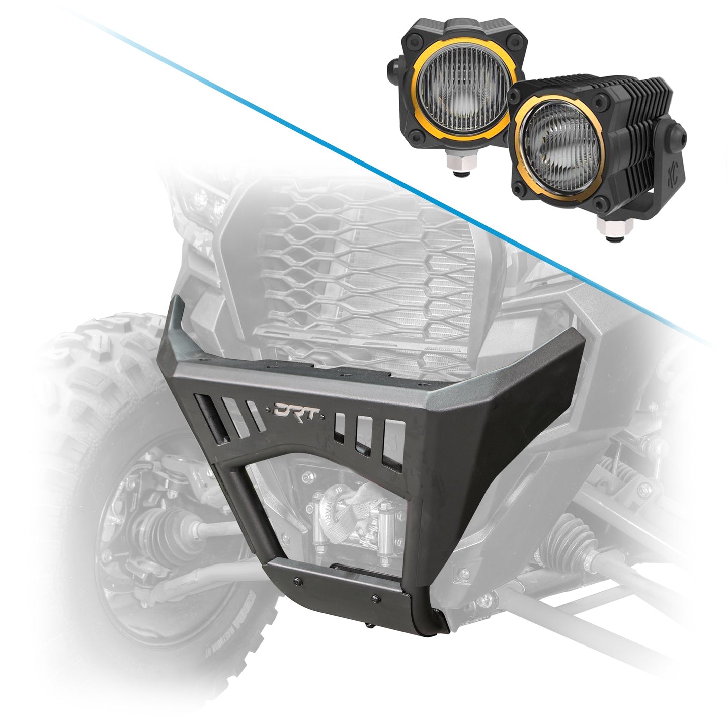 DRT Motorsports Kawasaki KRX 1000/4 HD Front Bumper