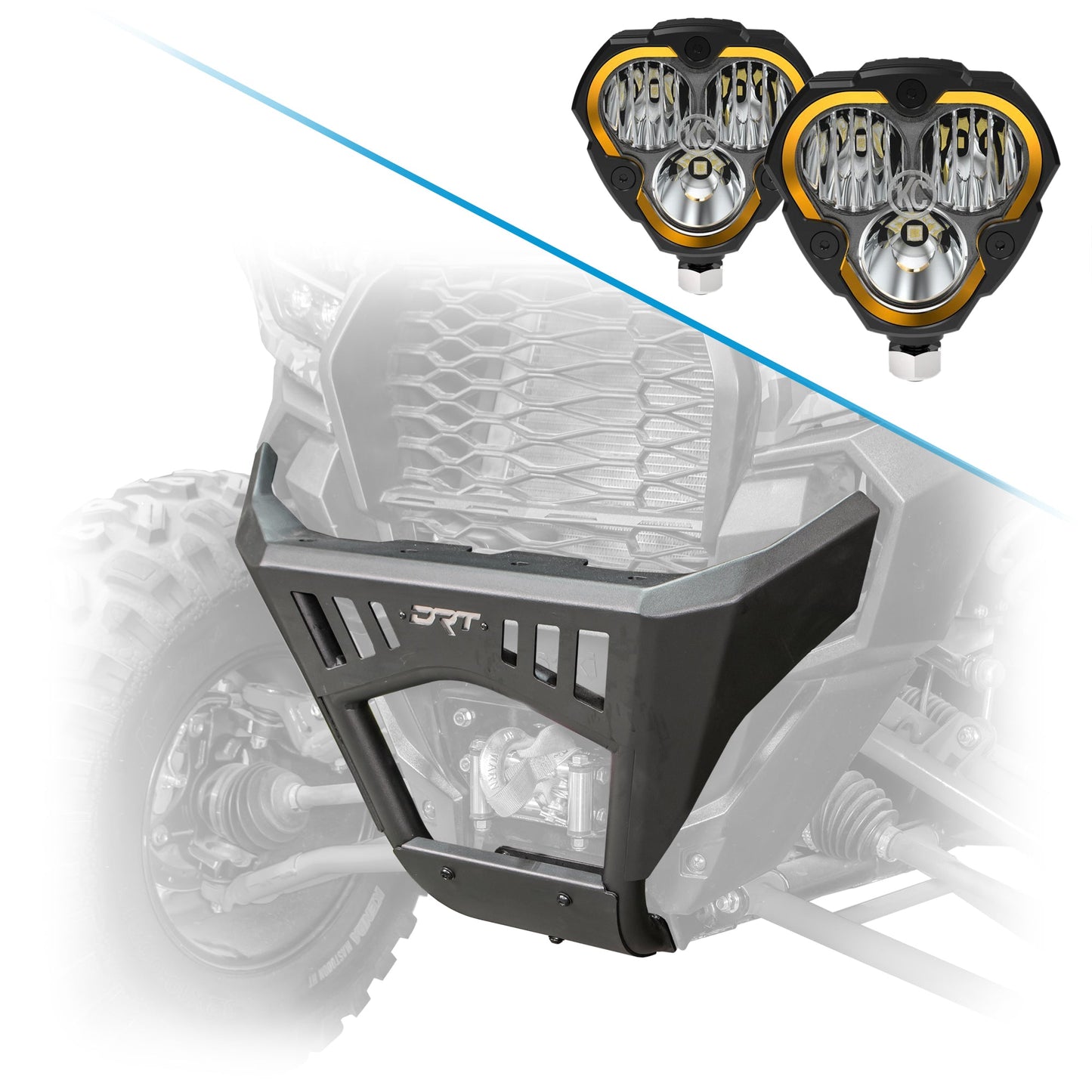 DRT Motorsports Kawasaki KRX 1000/4 HD Front Bumper