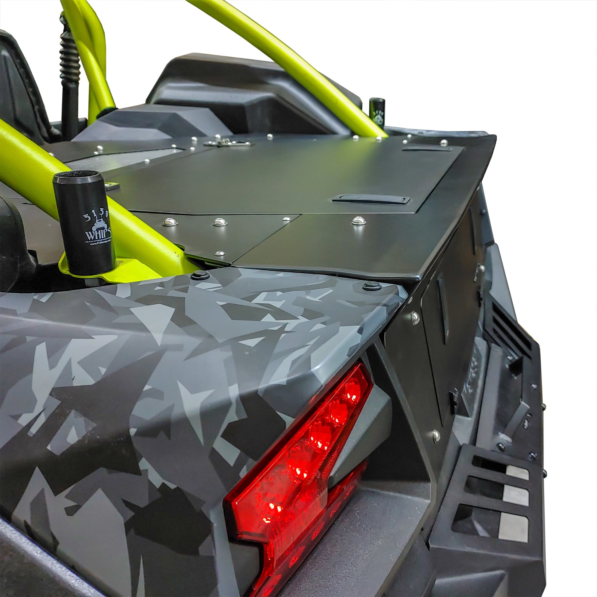 Durable DRT Aluminum Storage Trunk Enclosure for Kawasaki KRX1000