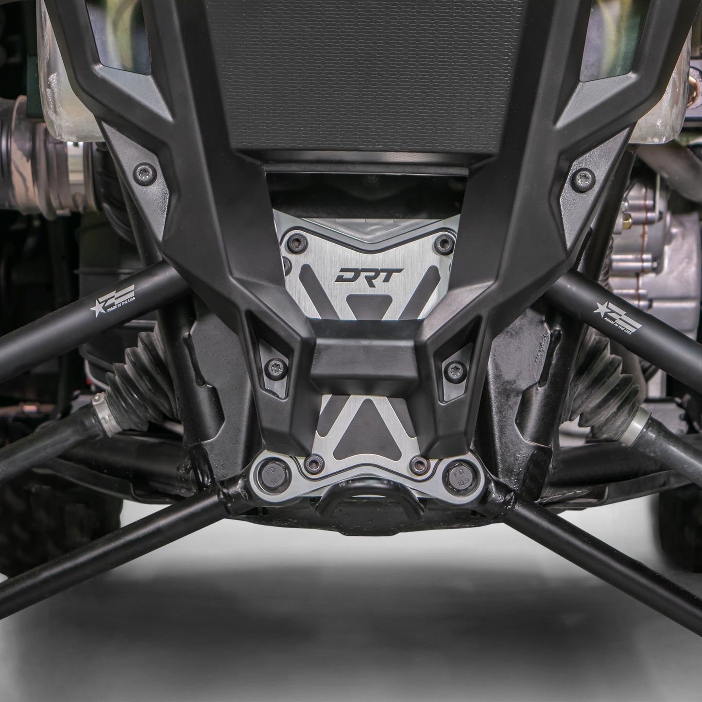 DRT PRO XP 3‑PC Radius Rod Reinforcement Plate for Polaris