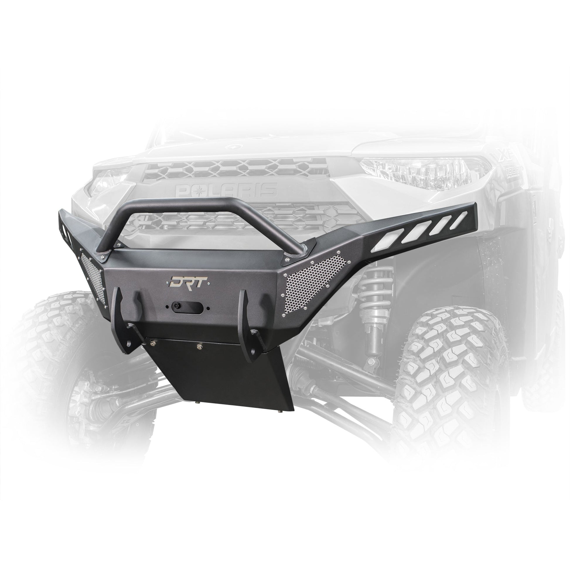DRT Heavy-Duty Steel Front Winch Bumper for Polaris Ranger XP1000