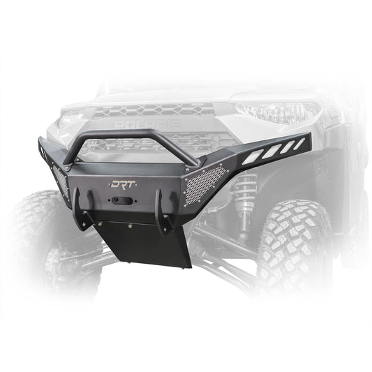 DRT Heavy-Duty Steel Front Winch Bumper for Polaris Ranger XP1000