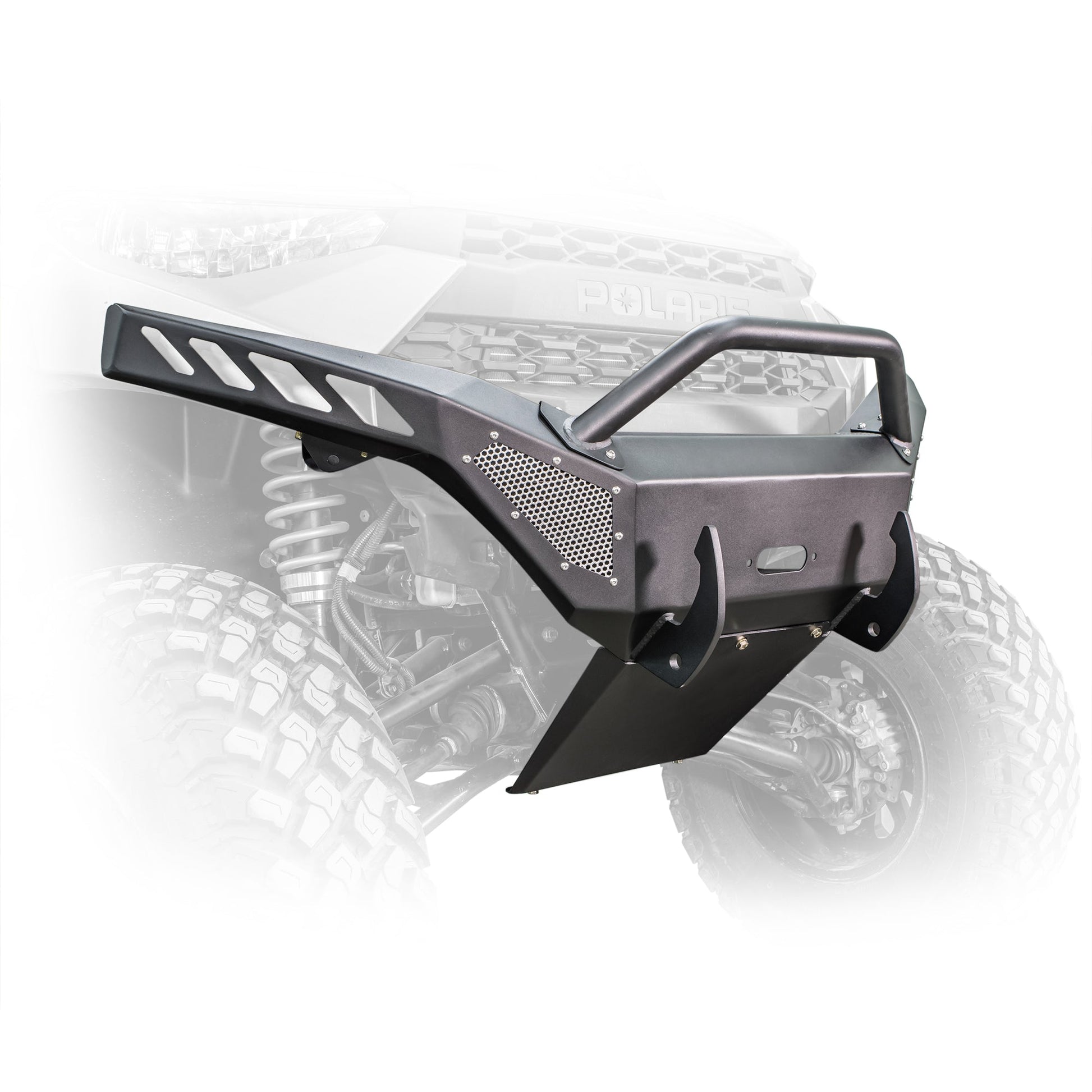 DRT Heavy-Duty Steel Front Winch Bumper for Polaris Ranger XP1000