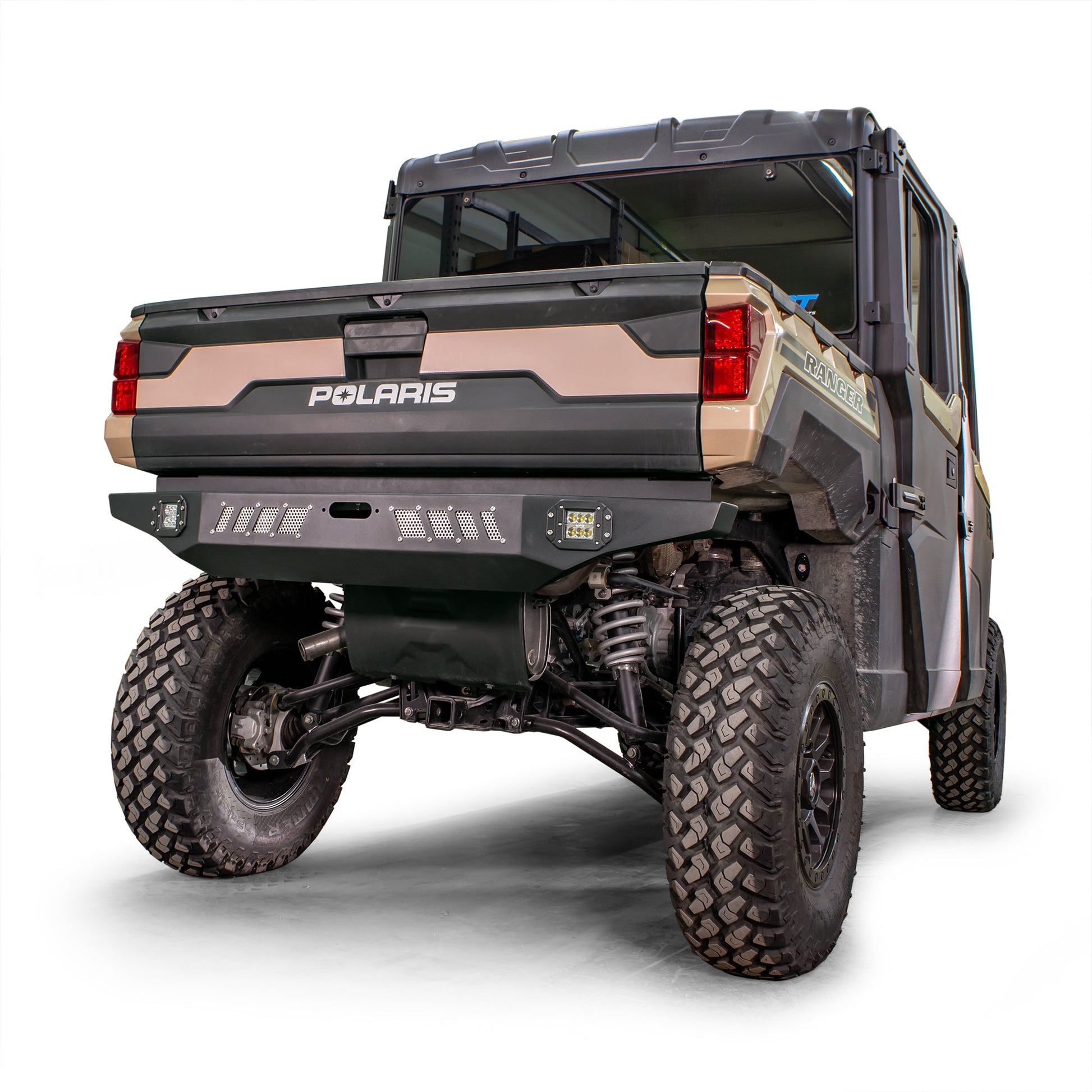 DRT Polaris Ranger XP1000 Rear Winch Bumper with LED