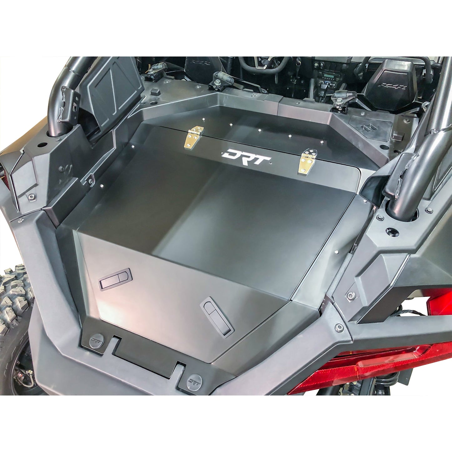 DRT Aluminum Storage Trunk Enclosure for Polaris RZR Pro R