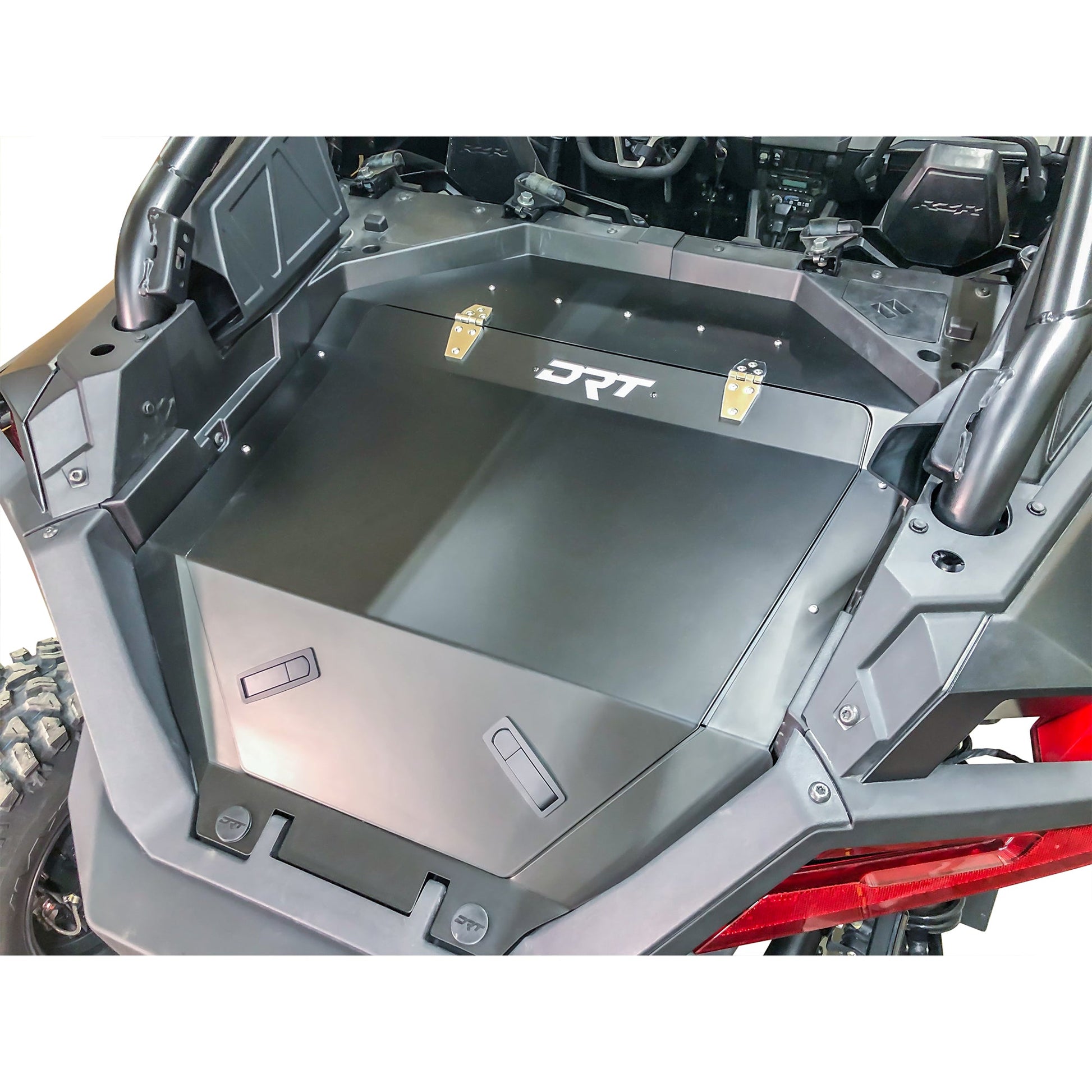 DRT Aluminum Storage Trunk Enclosure for Polaris RZR Pro R