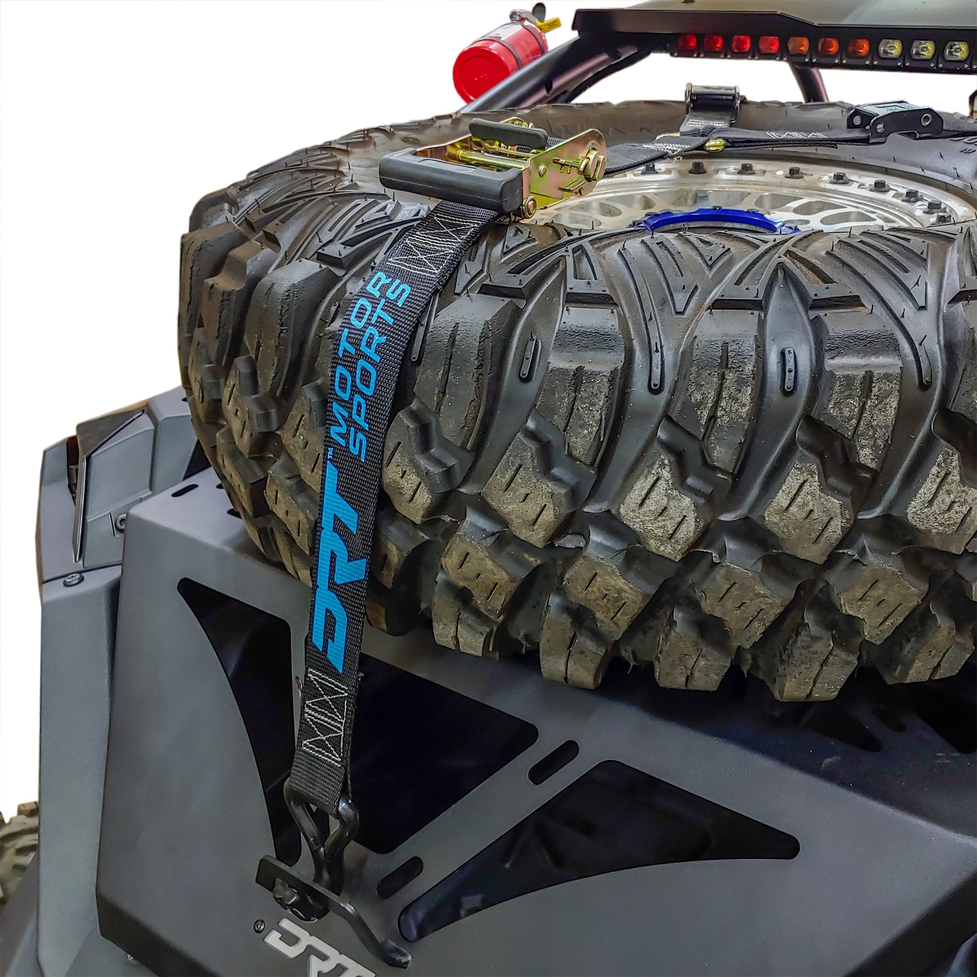 DRT Adventure Tire Carrier Rack for Polaris RZR Pro XP