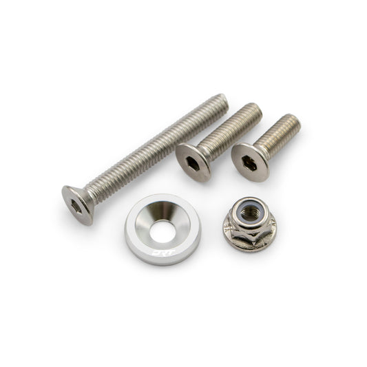 DRT UTV Rock Washer Kit – Raw Aluminum Fender Hardware