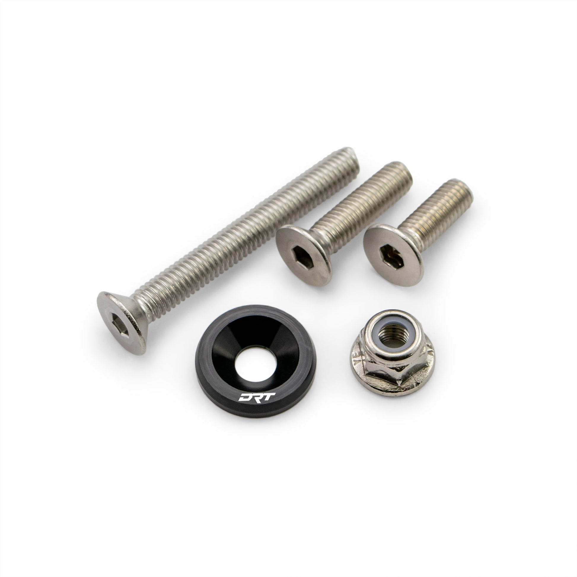 DRT UTV Rock Washer Kit – Raw Aluminum Fender Hardware