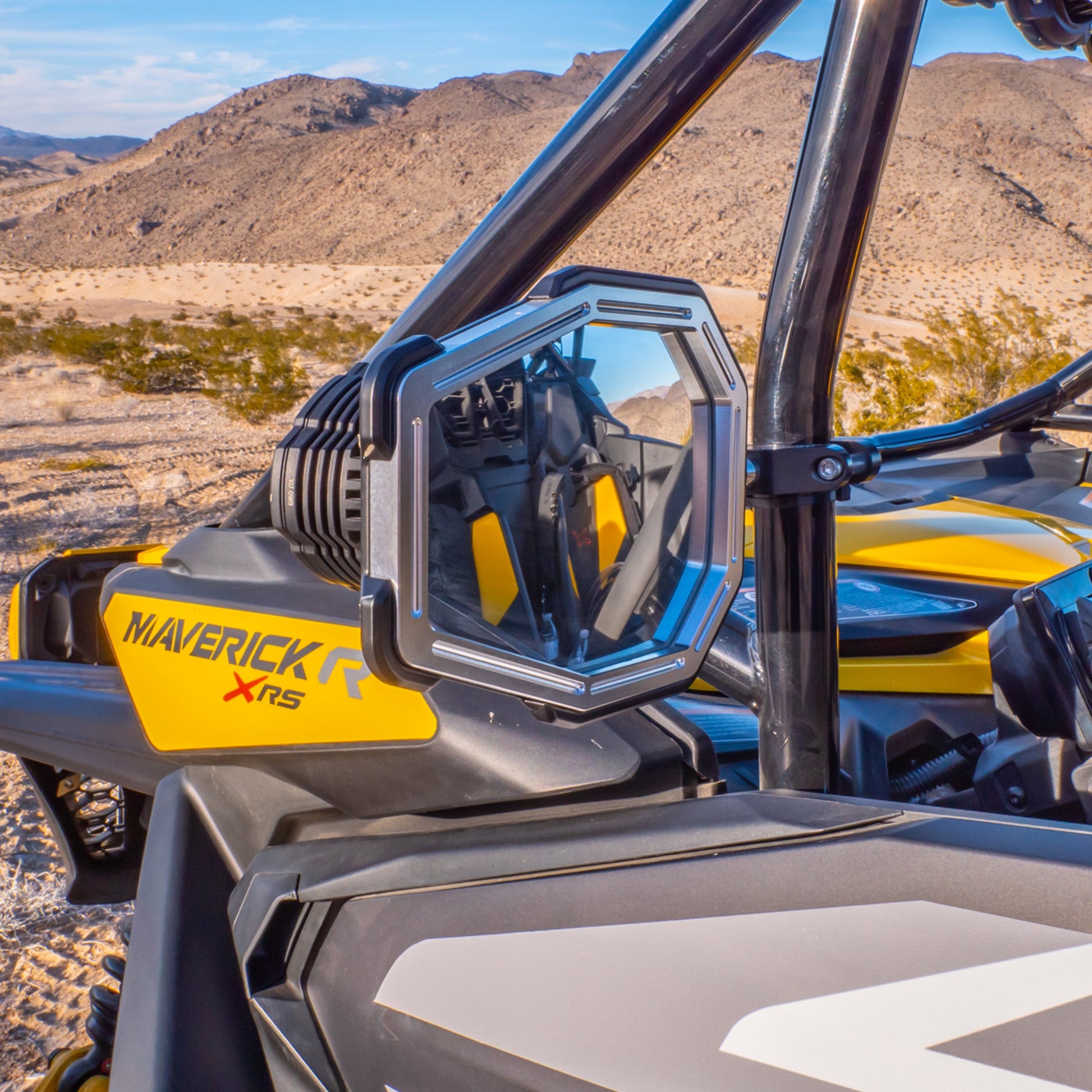 DRT Billet Aluminum Tactical Convex Side Mirror Set