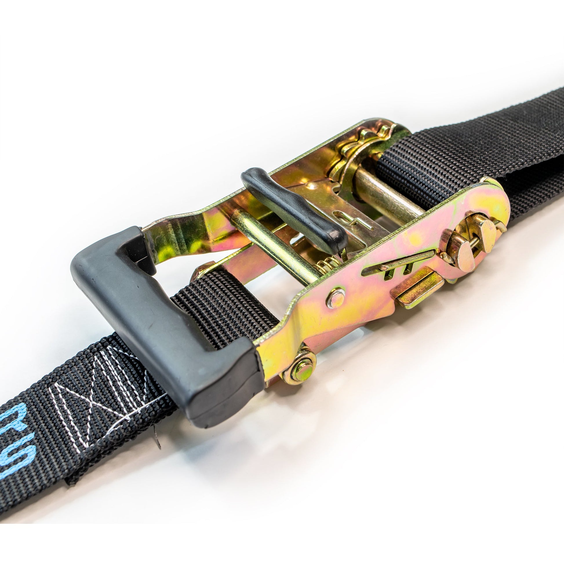 DRT Universal Ratcheting 3-Point Y-Strap Tire Harness Black