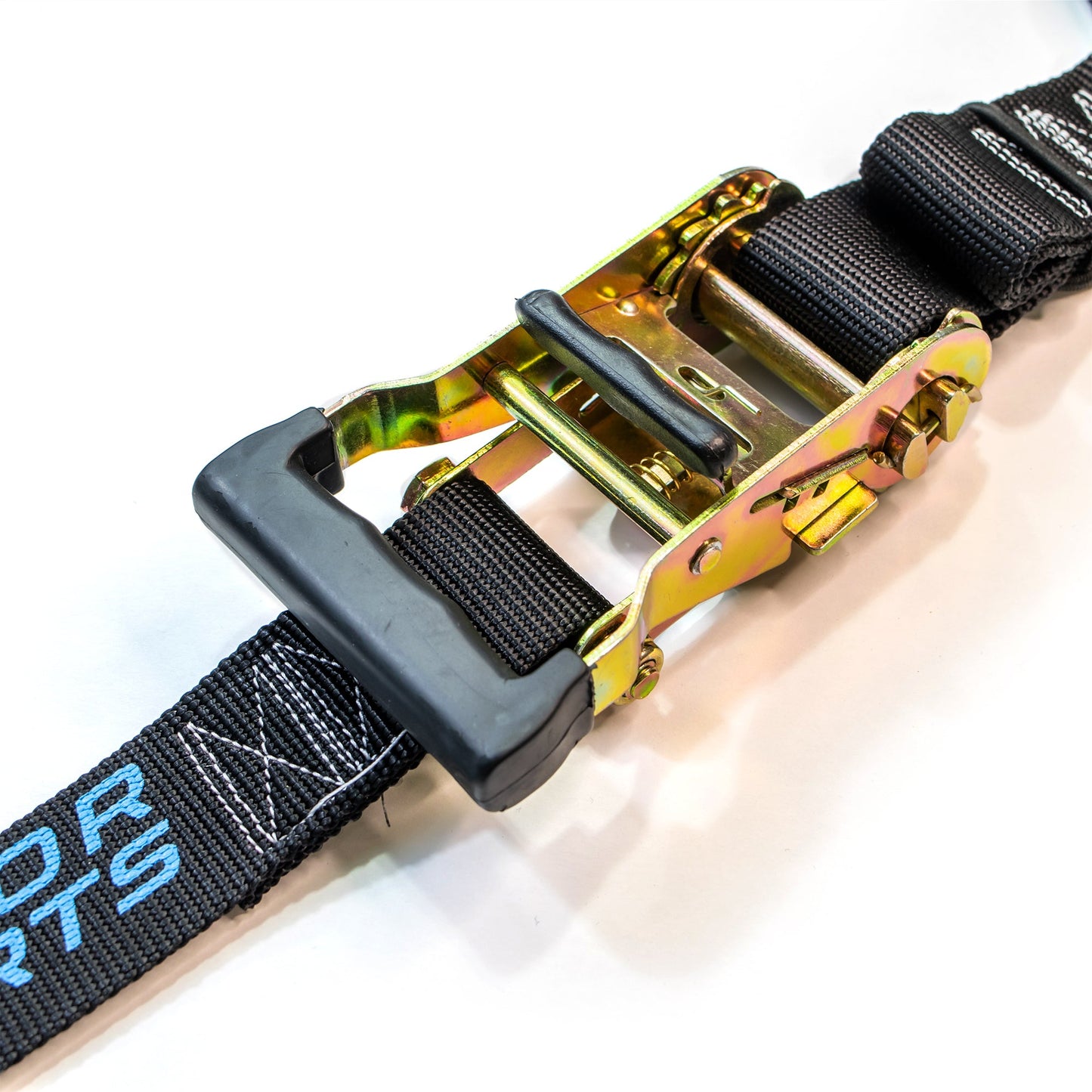 DRT Universal Ratcheting 3-Point Y-Strap Tire Harness Black