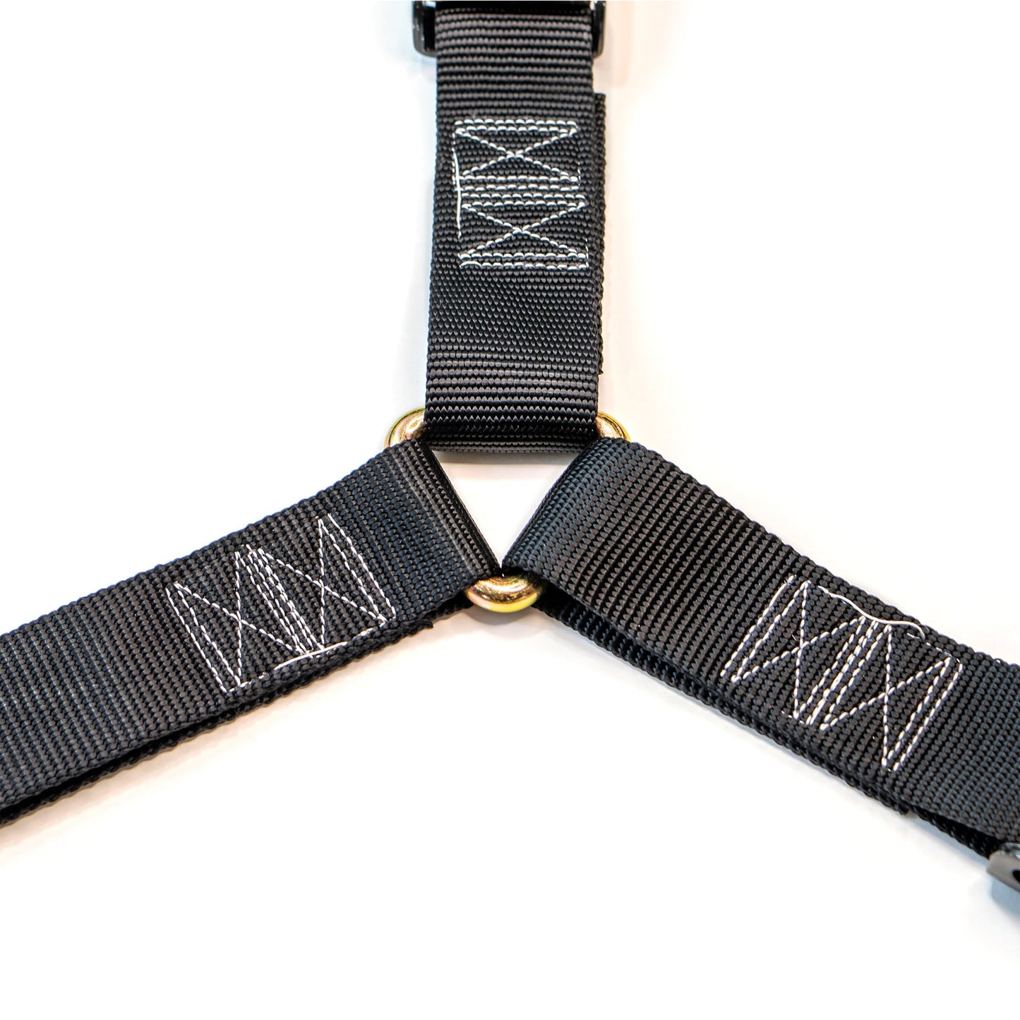 DRT Universal Ratcheting 3-Point Y-Strap Tire Harness Black