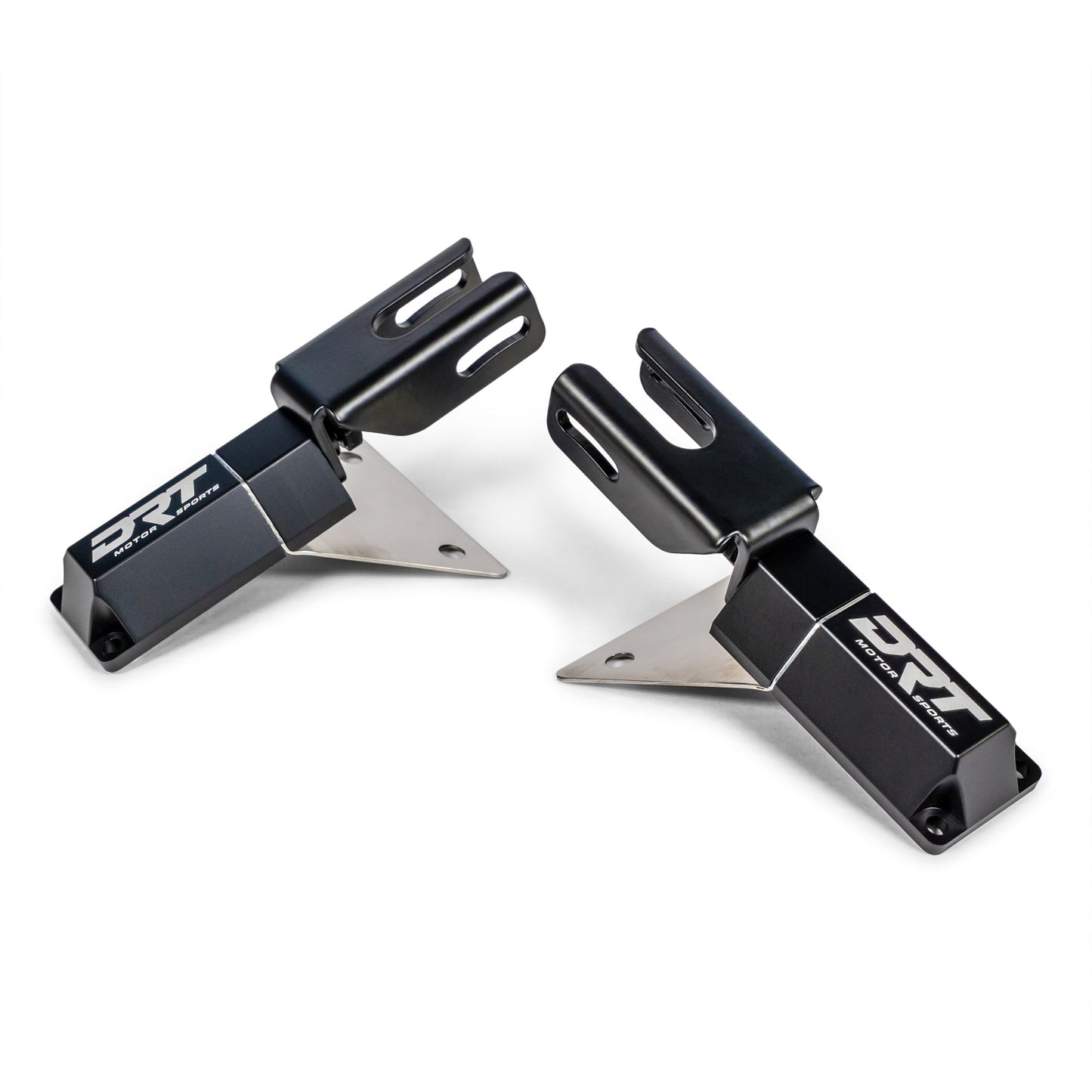 DRT Billet Aluminum Tactical Mirror Light Bracket Kit for SXS