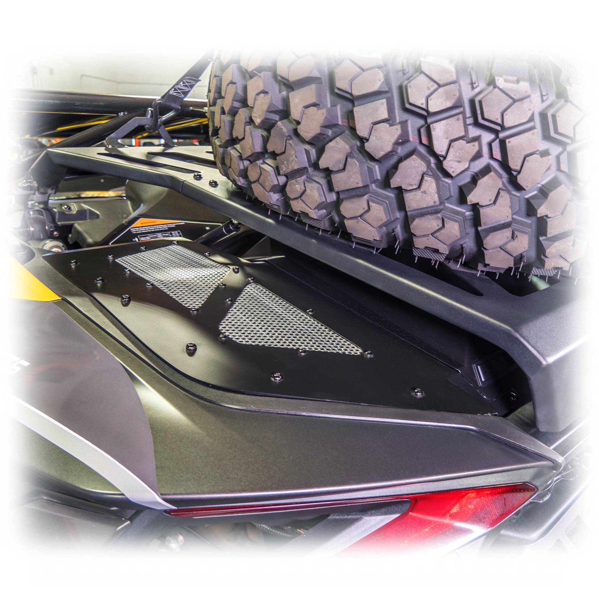 DRT Motorsports Aluminum Trunk Enclosure for 2024 Can-Am Maverick R