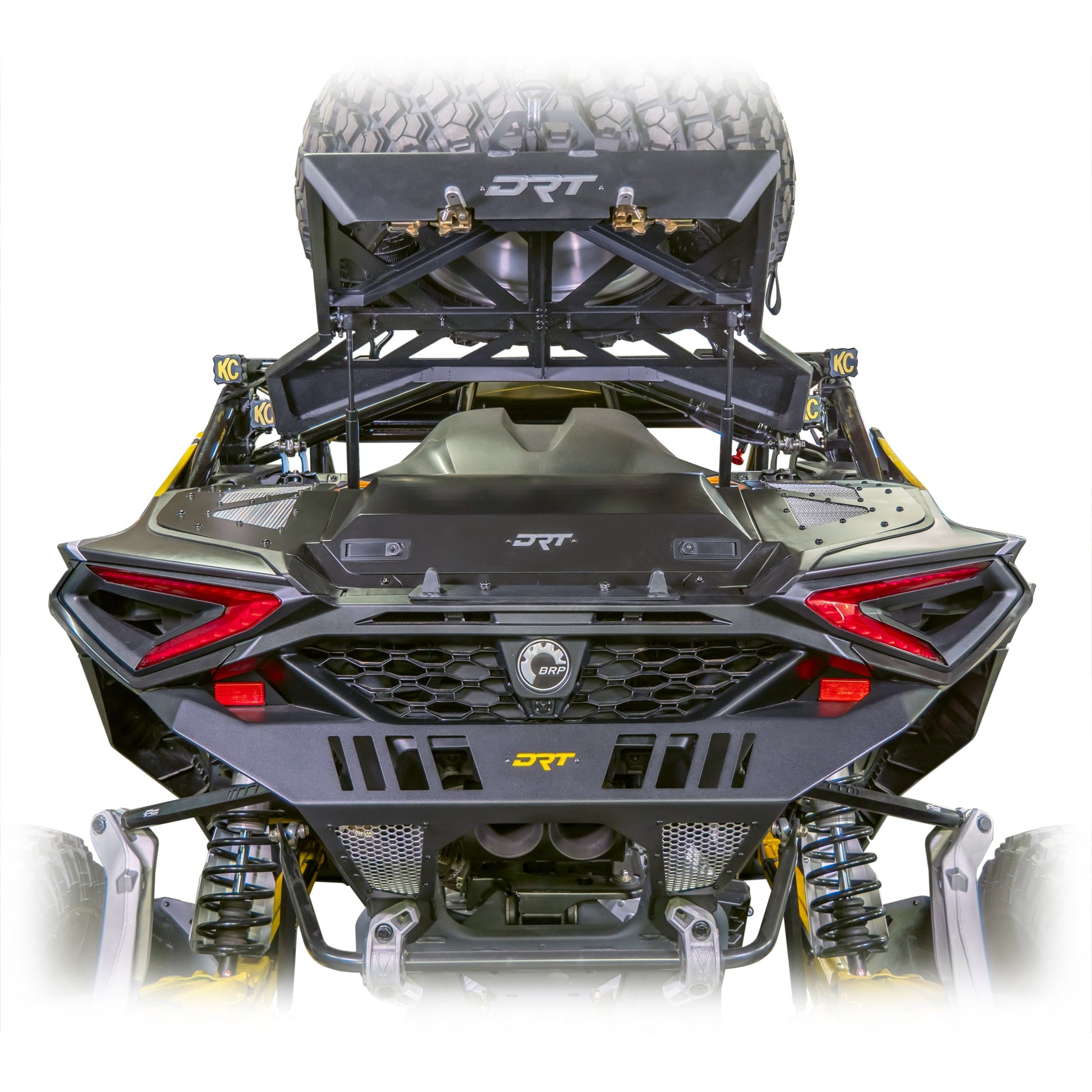 DRT Motorsports Aluminum Trunk Enclosure for 2024 Can-Am Maverick R