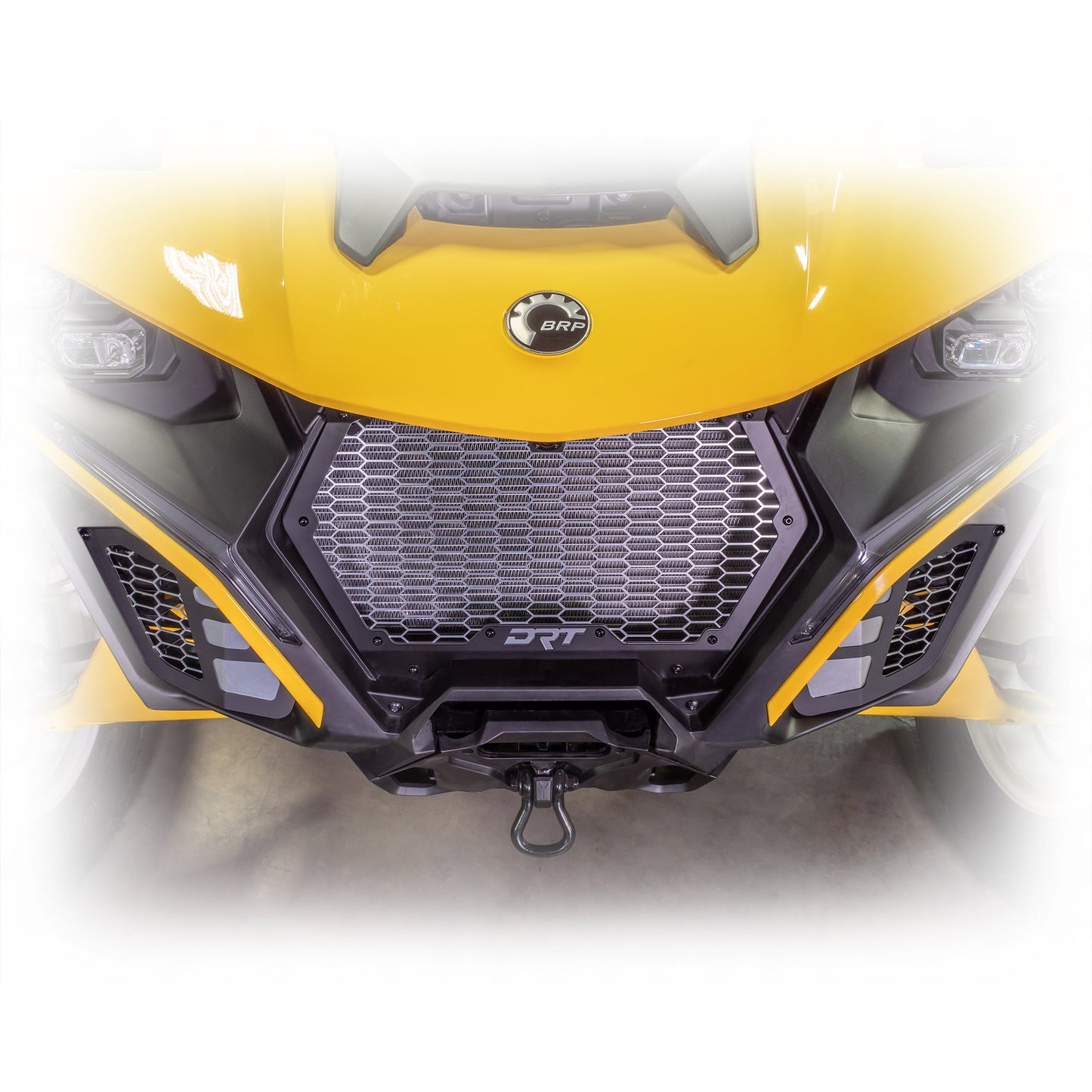 DRT Can‑Am Maverick R Aluminum Front Grill Kit