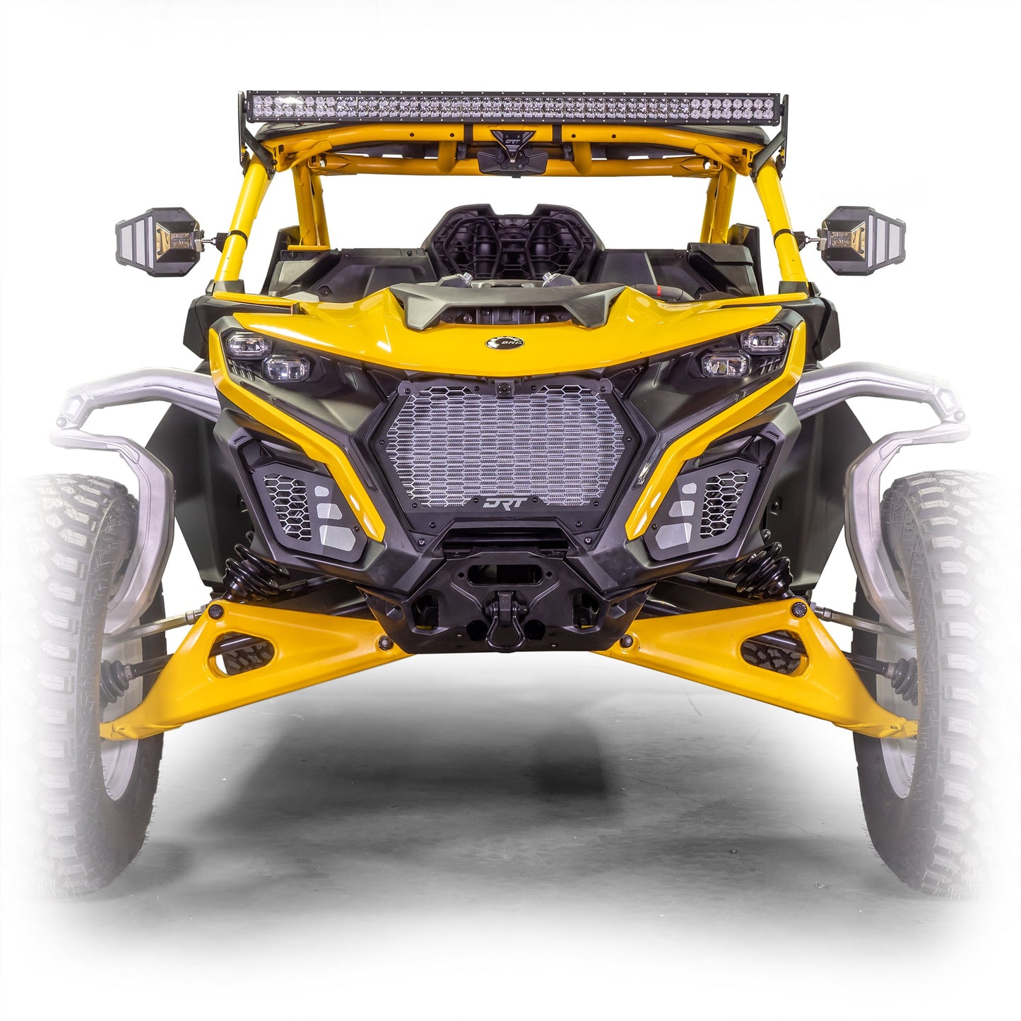 DRT Can‑Am Maverick R Aluminum Front Grill Kit