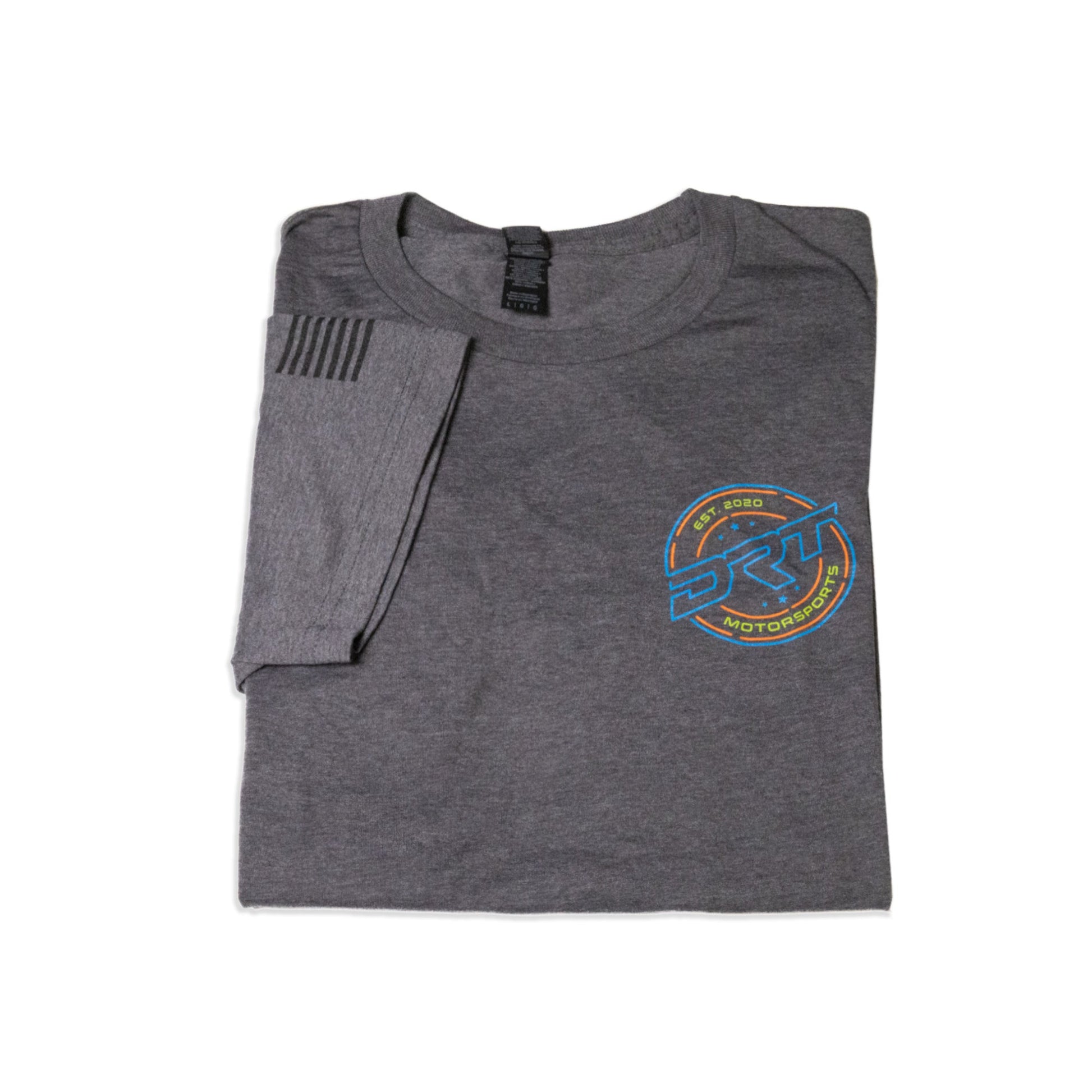DRT Motorsports Retro Heather Grey Unisex T-Shirt Classic 100% Cotton