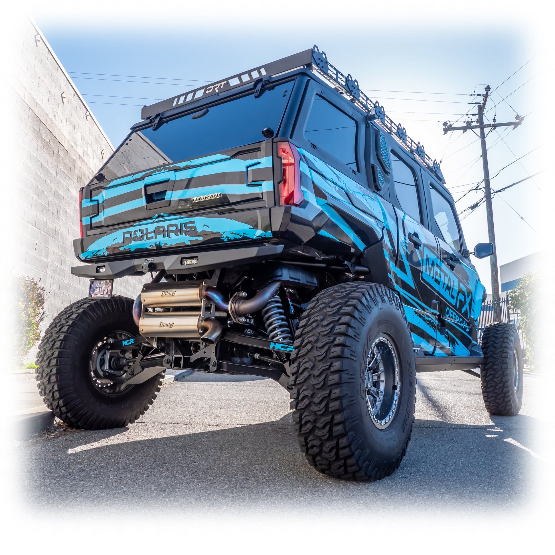 DRT Polaris XPEDITION ADV 5 Roof Rack Kit – Heavy Duty Cargo Carrier