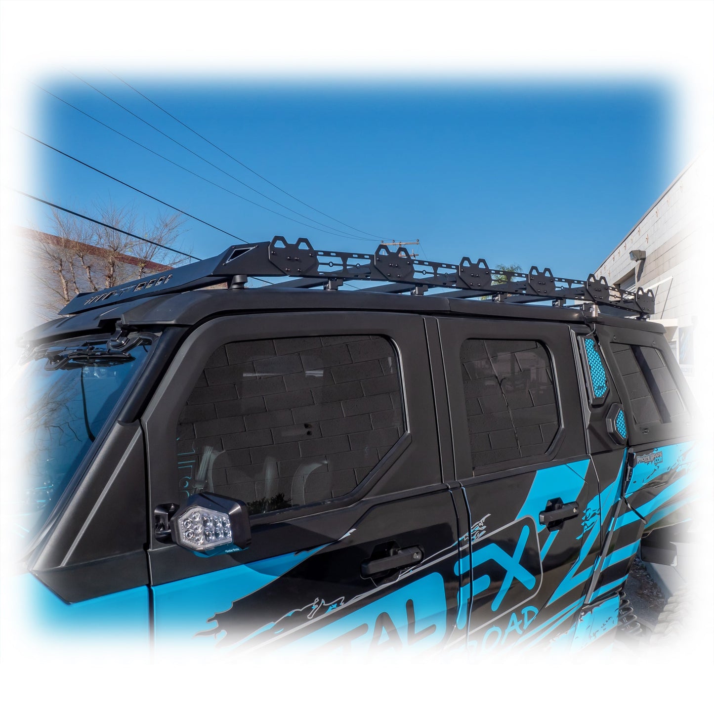 DRT Polaris XPEDITION ADV 5 Roof Rack Kit – Heavy Duty Cargo Carrier