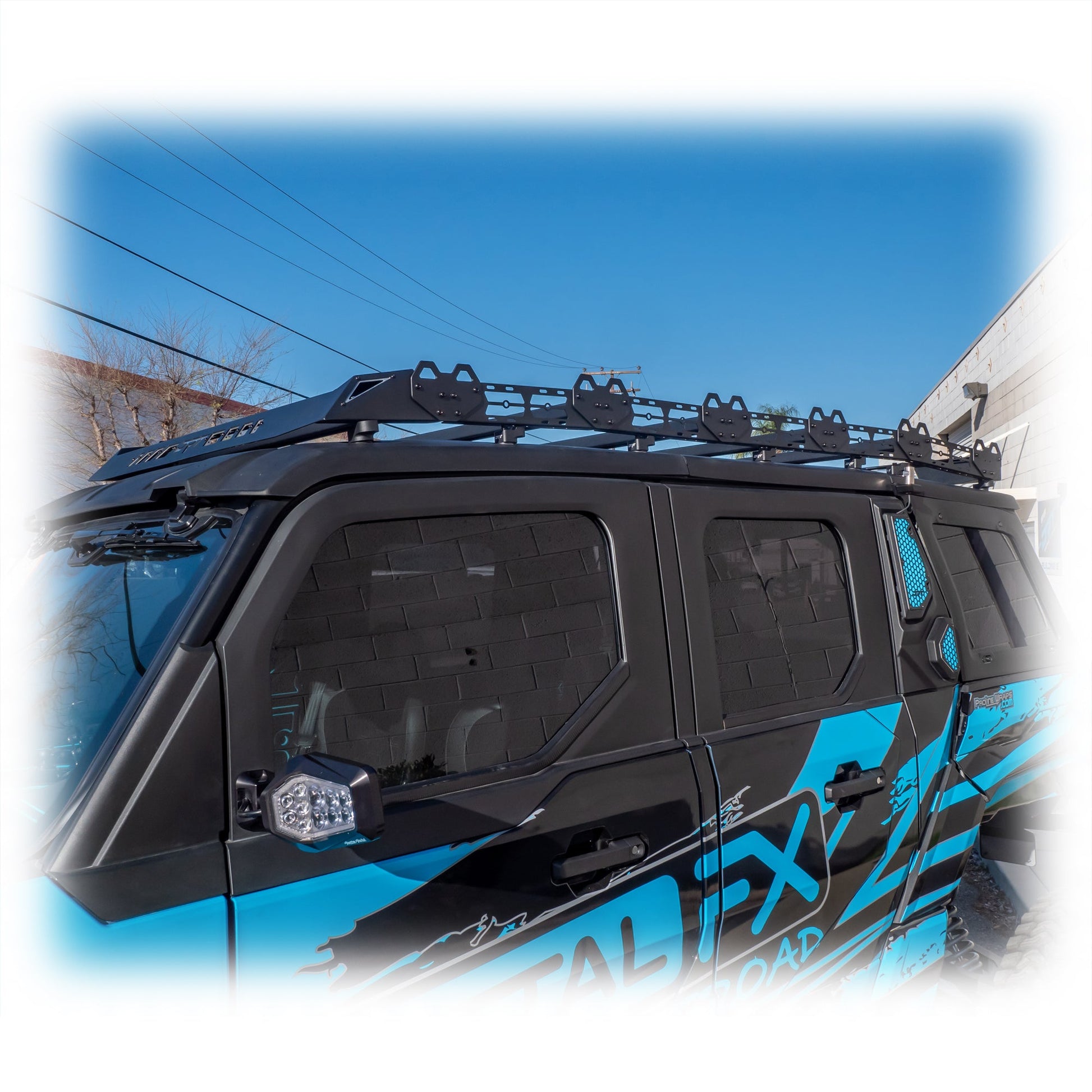 DRT Polaris XPEDITION ADV 5 Roof Rack Kit – Heavy Duty Cargo Carrier