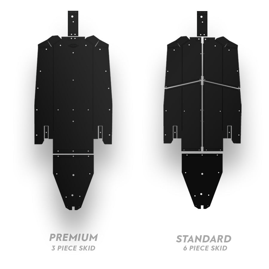 Premium 3-Piece UHMW Skid Plate for Polaris RZR Pro S 4 UTV
