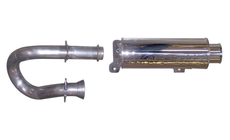 Gibson Performance Exhaust Yamaha Rhino 700 Single Stainless
