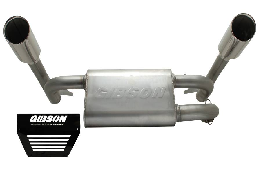 Gibson Dual Stainless Exhaust for 2014 Polaris RZR XP1000