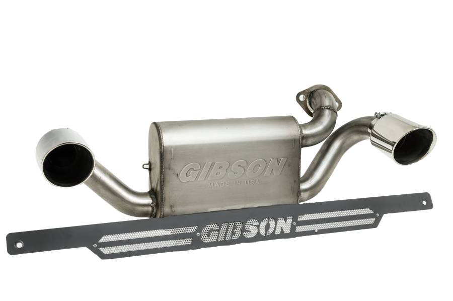 Gibson Dual Stainless Exhaust for 2018-2019 Polaris General 1000 UTV