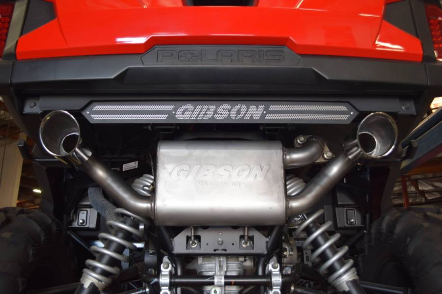 Gibson Dual Stainless Exhaust for 2018-2019 Polaris General 1000 UTV