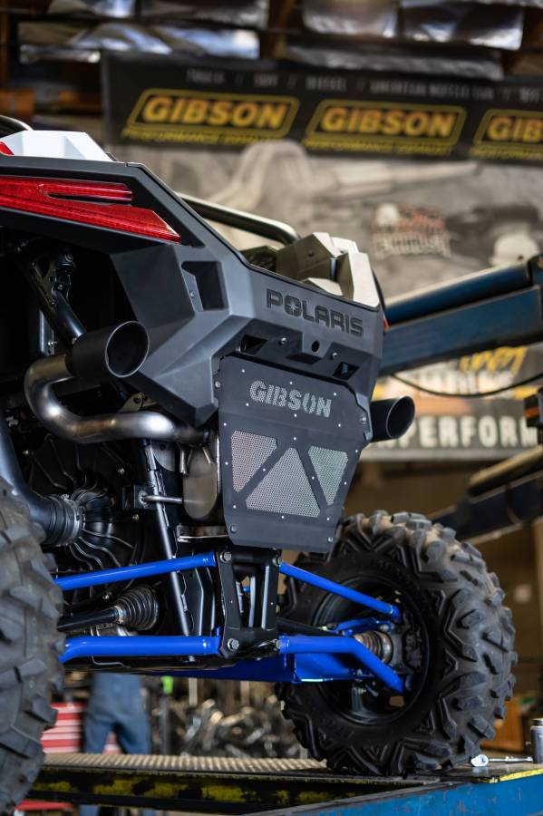 Gibson Performance Black Ceramic Exhaust for Polaris RZR Pro XP