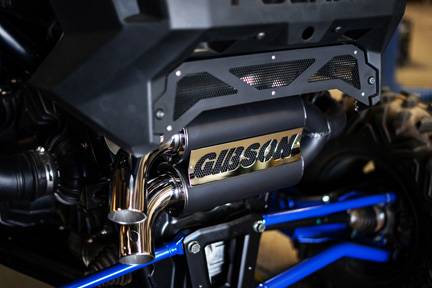 Gibson Side Black Exhaust for Polaris RZR Pro XP 2020-2026