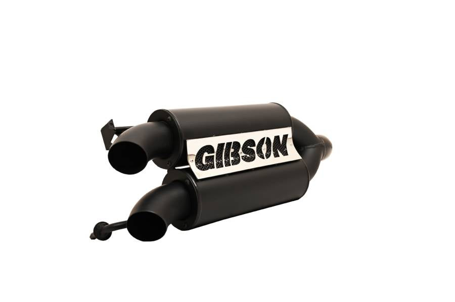 Gibson Dual Black Ceramic Exhaust for Polaris RZR XP 2020‑2026