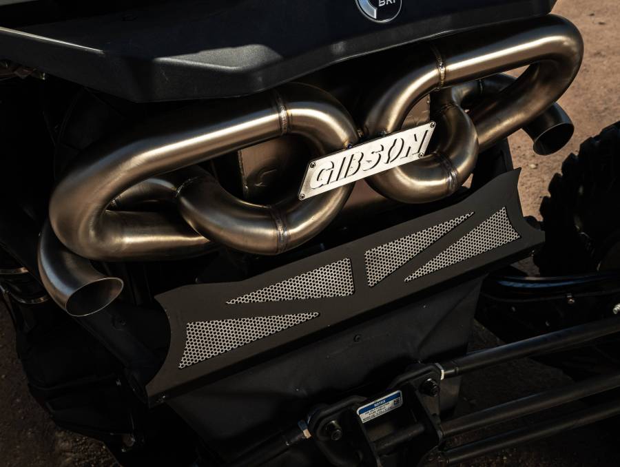 Gibson X Exhaust for Can‑Am Maverick X3 2017‑2025 T304 Steel