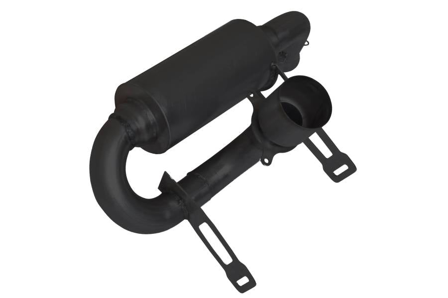 Gibson Performance Exhaust Can-Am Maverick X3 Turbo Single Muffler Black