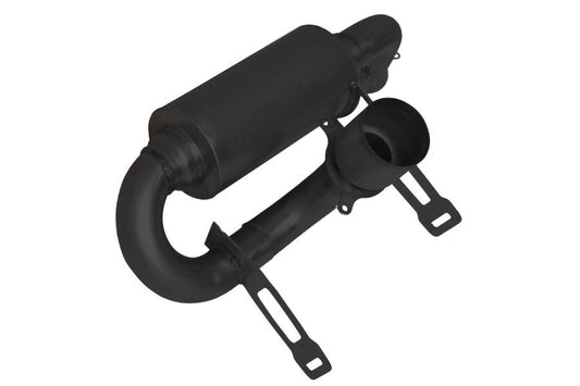 Gibson Performance Exhaust Can-Am Maverick X3 Turbo Single Muffler Black