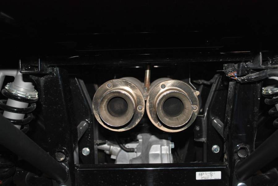 Gibson Dual Stainless Exhaust for 2012‑2013 Kawasaki Teryx 750 EFI
