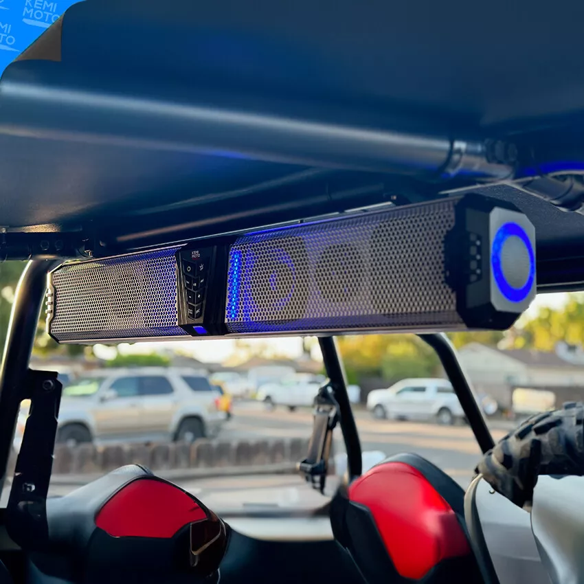 Kemimoto Midnight S80 32" Aluminum RGB Soundbar UTV
